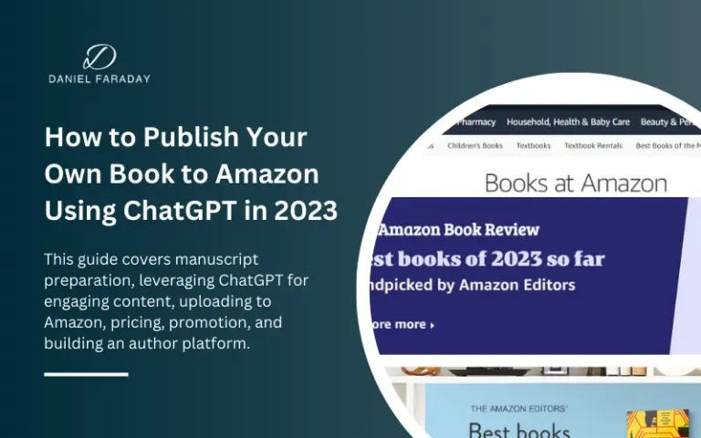 How to Publish Your Own Book to Amazon Using ChatGPT in 2024