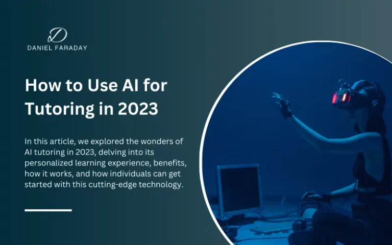 How to Use AI for Tutoring in 2023