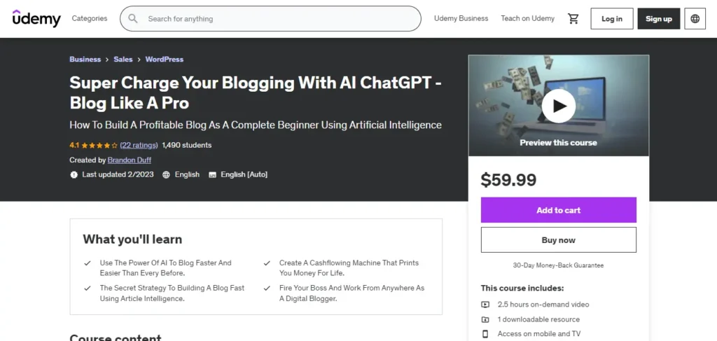 Super Charge Your Blogging With AI ChatGPT - Blog Like A Pro